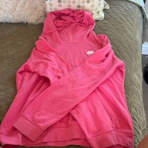 Nike Vibrant Pink Pullover Hoodie